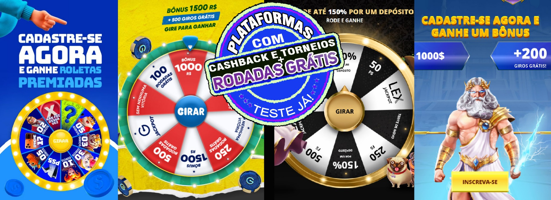 Rodadas grátis e Missoes